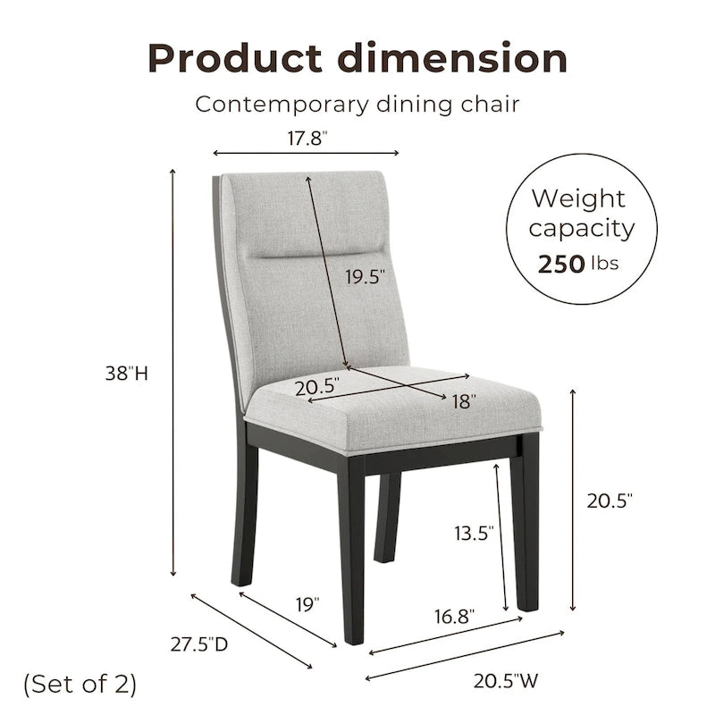 Chaise d'appoint moderne rembourrée