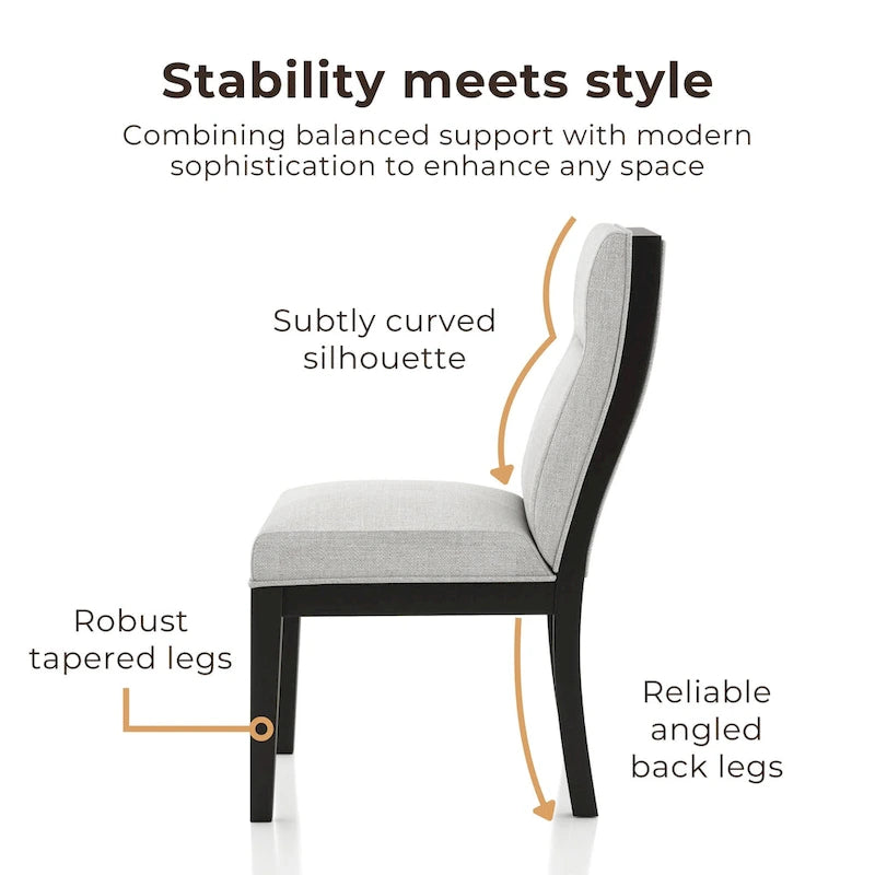 Chaise d'appoint moderne rembourrée
