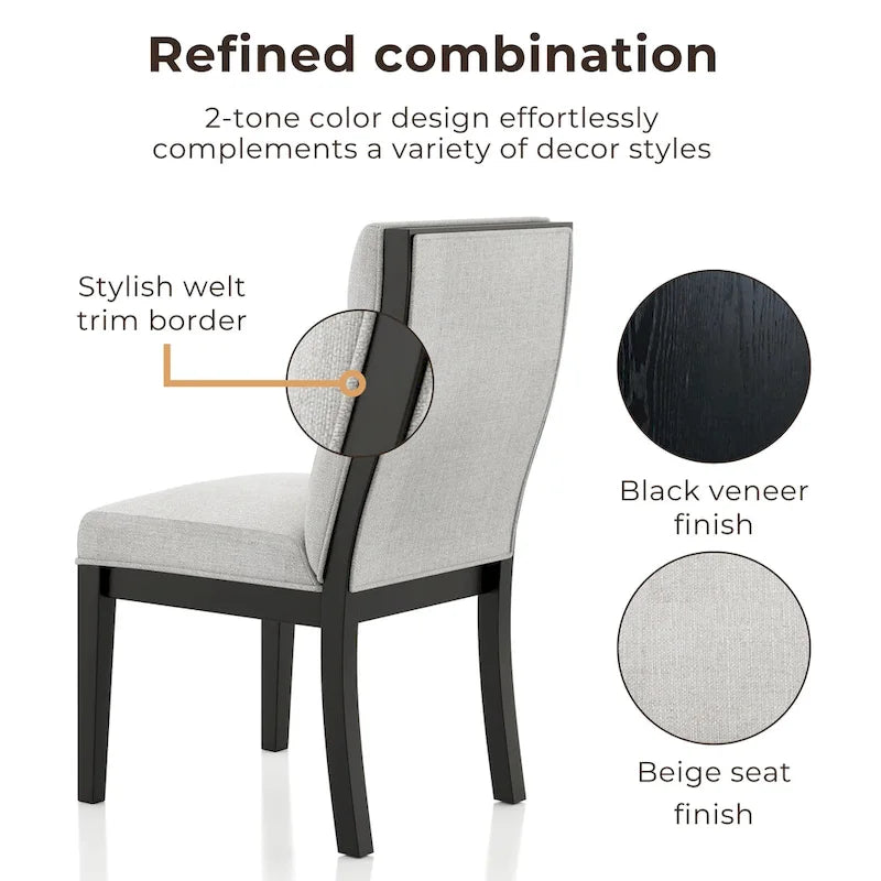 Chaise d'appoint moderne rembourrée