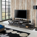 Meuble TV multicouche moderne de style ouvert