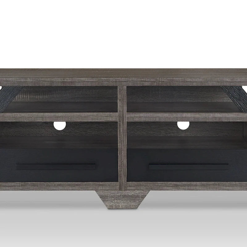 Meuble TV multicouche moderne de style ouvert