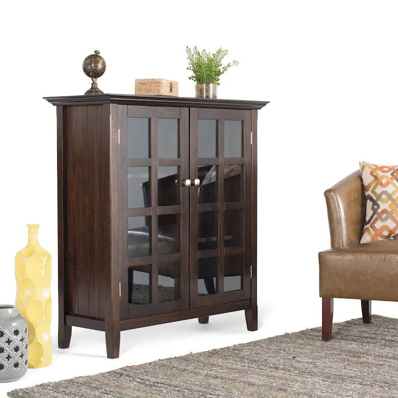 Armoire de rangement en bois massif