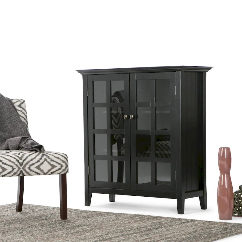 Armoire de rangement en bois massif