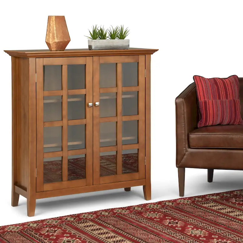 Armoire de rangement en bois massif
