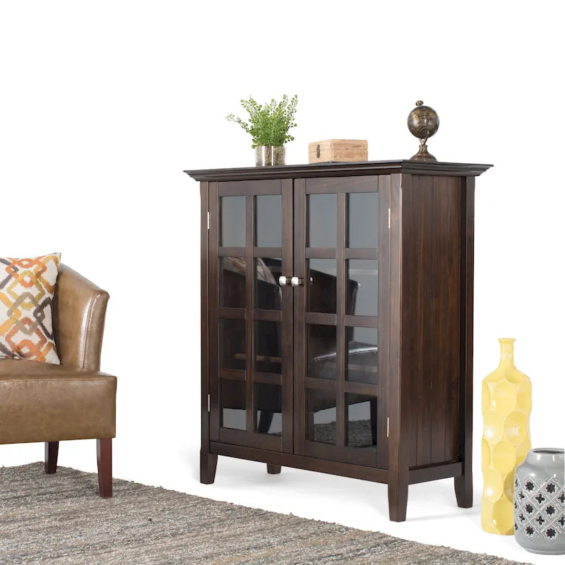 Armoire de rangement en bois massif