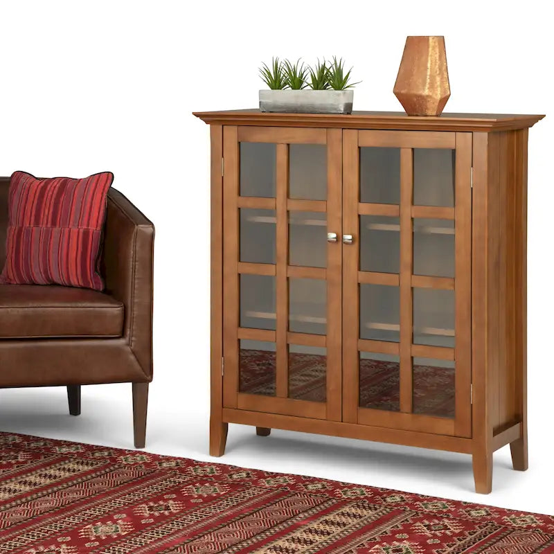 Armoire de rangement en bois massif