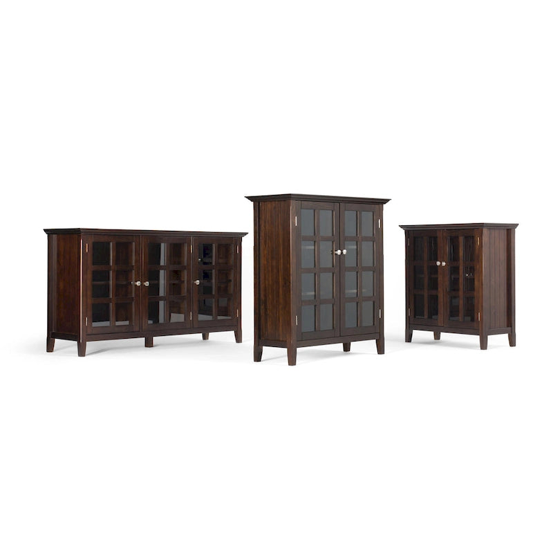 Armoire de rangement en bois massif