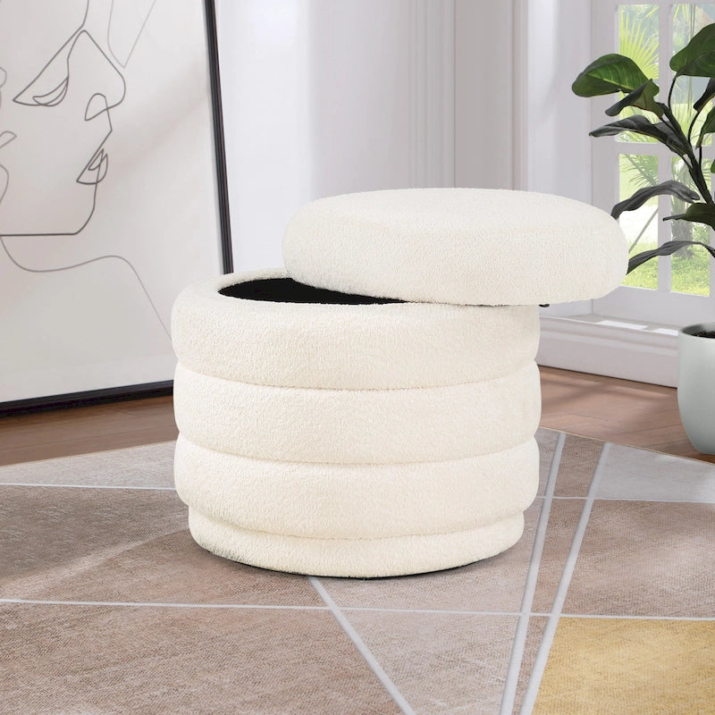 Pouf de rangement