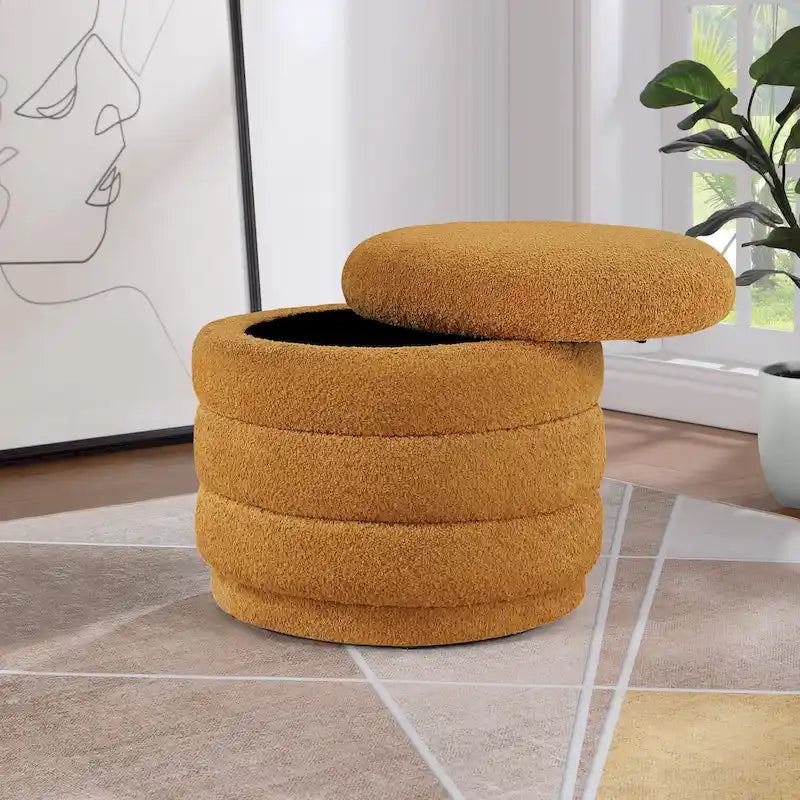 Pouf de rangement