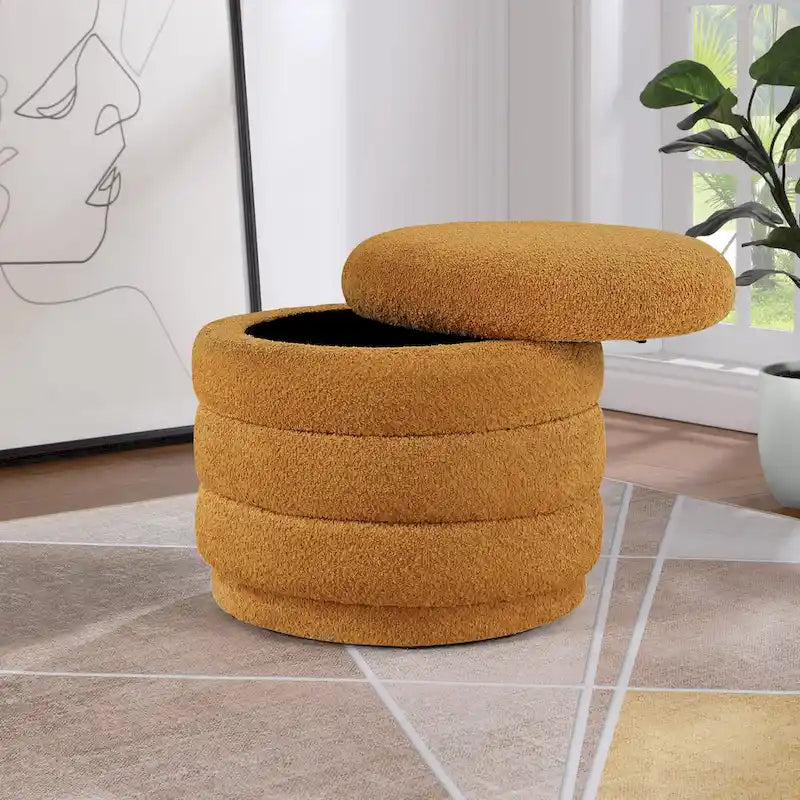Pouf de rangement