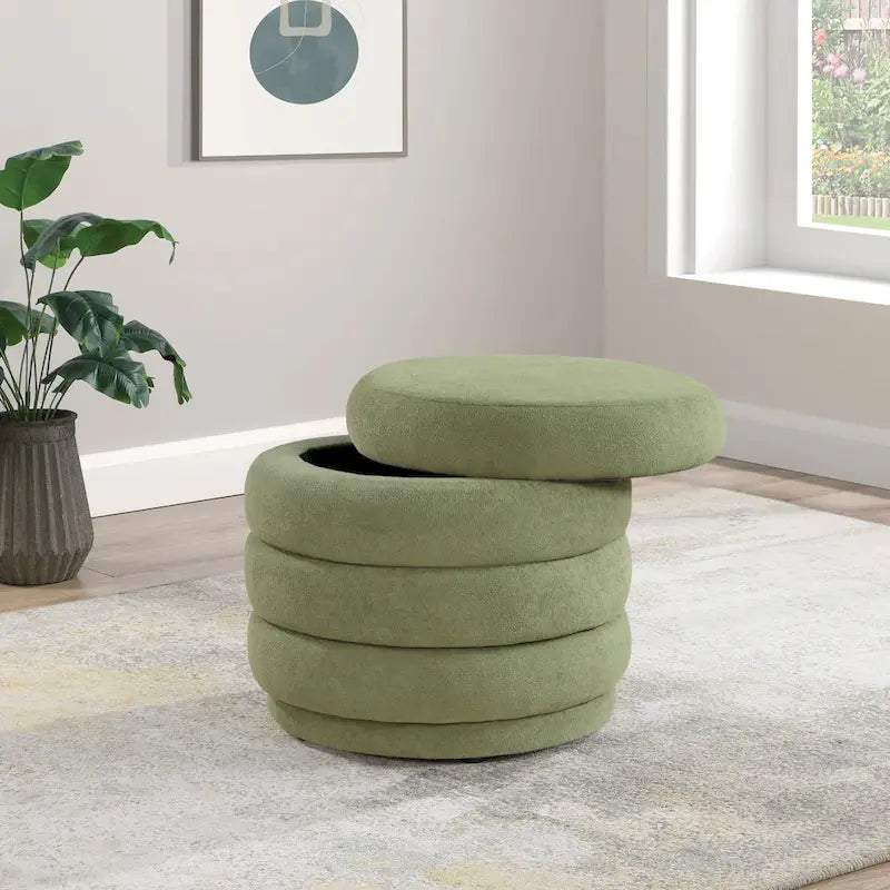 Pouf de rangement