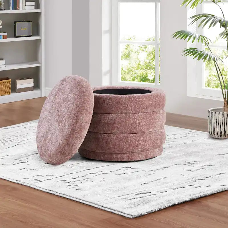Pouf de rangement