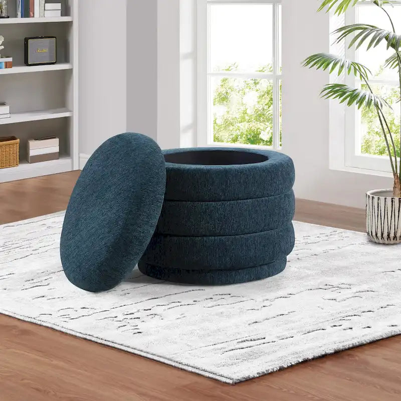 Pouf de rangement