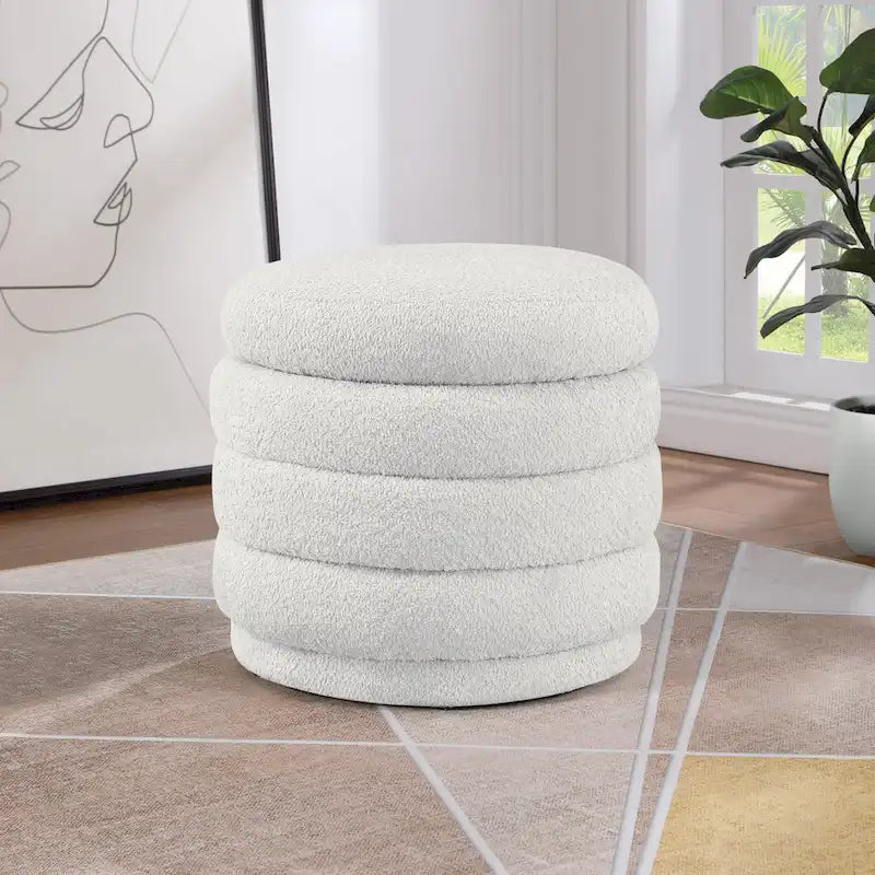 Pouf de rangement