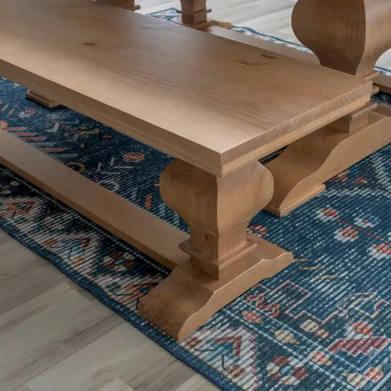 Banc de salle à manger en bois massif