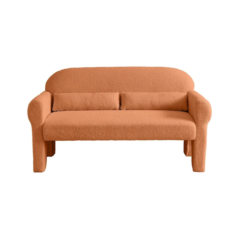 Canapé double moderne en peluche