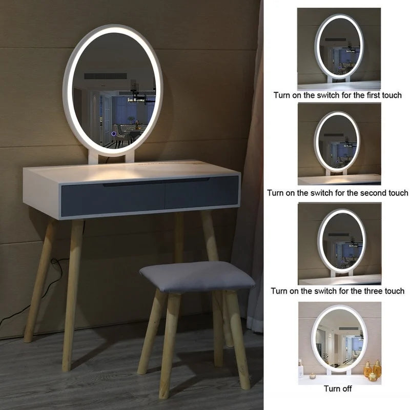 Ensemble de coiffeuse moderne pour chambre à coucher