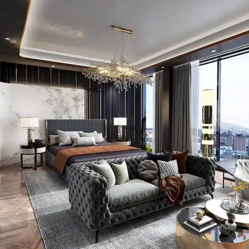 Modern Illuminated Bed Frame