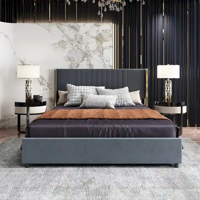 Modern Illuminated Bed Frame
