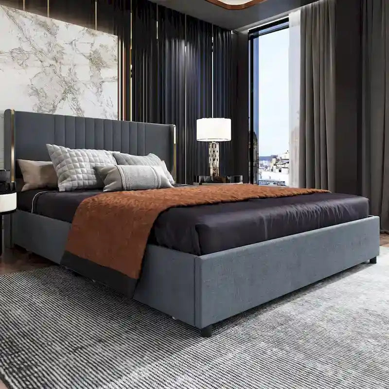 Modern Illuminated Bed Frame