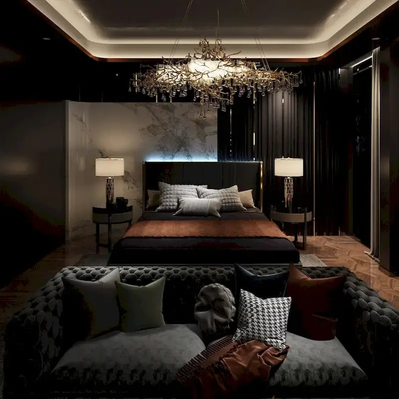 Modern Illuminated Bed Frame