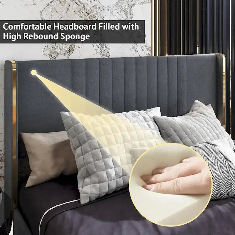 Modern Illuminated Bed Frame