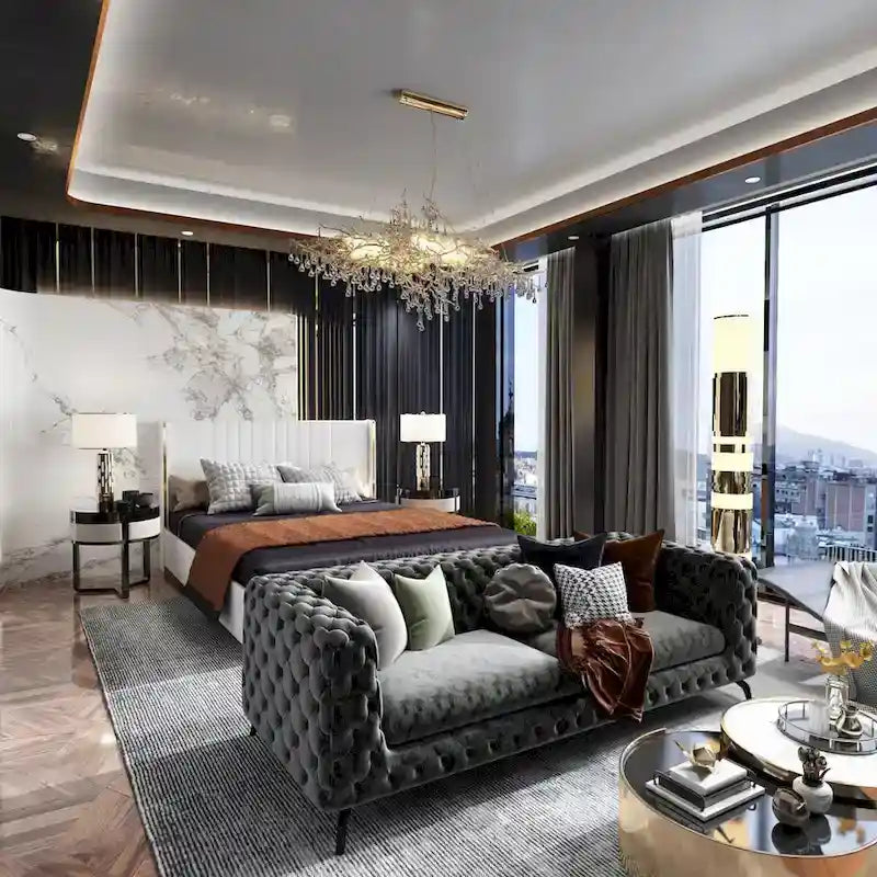 Modern Illuminated Bed Frame