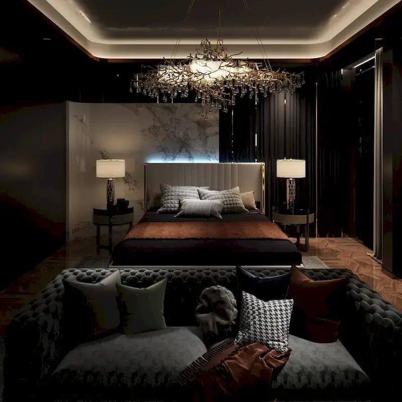 Modern Illuminated Bed Frame
