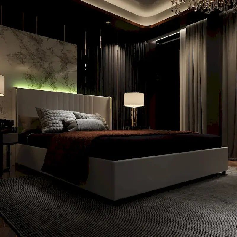 Modern Illuminated Bed Frame