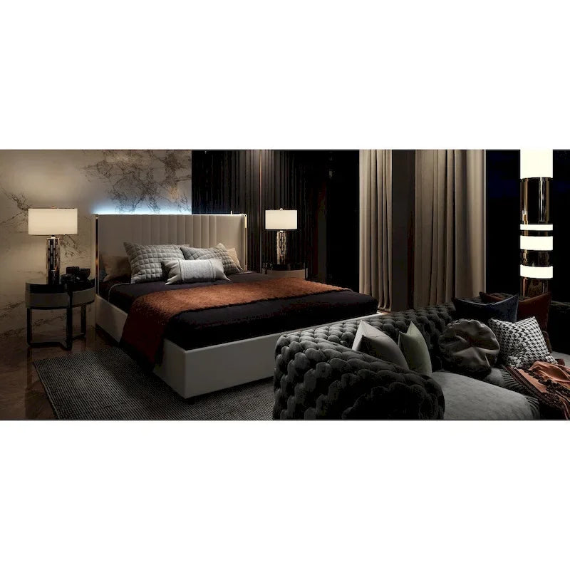 Modern Illuminated Bed Frame