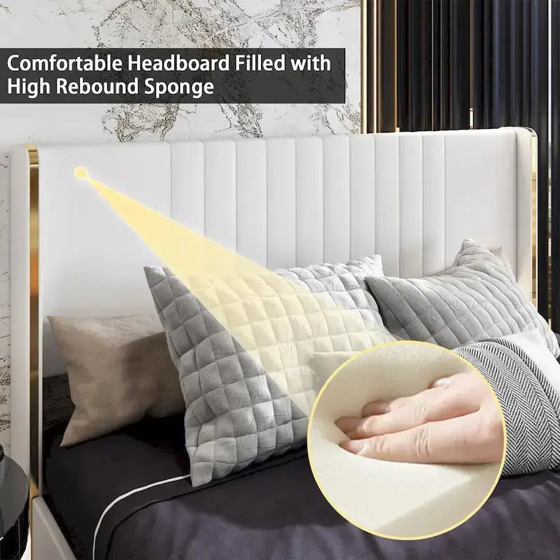 Modern Illuminated Bed Frame