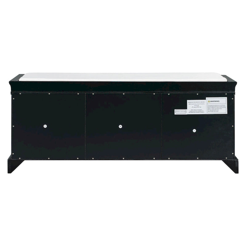 Banc à chaussures de rangement