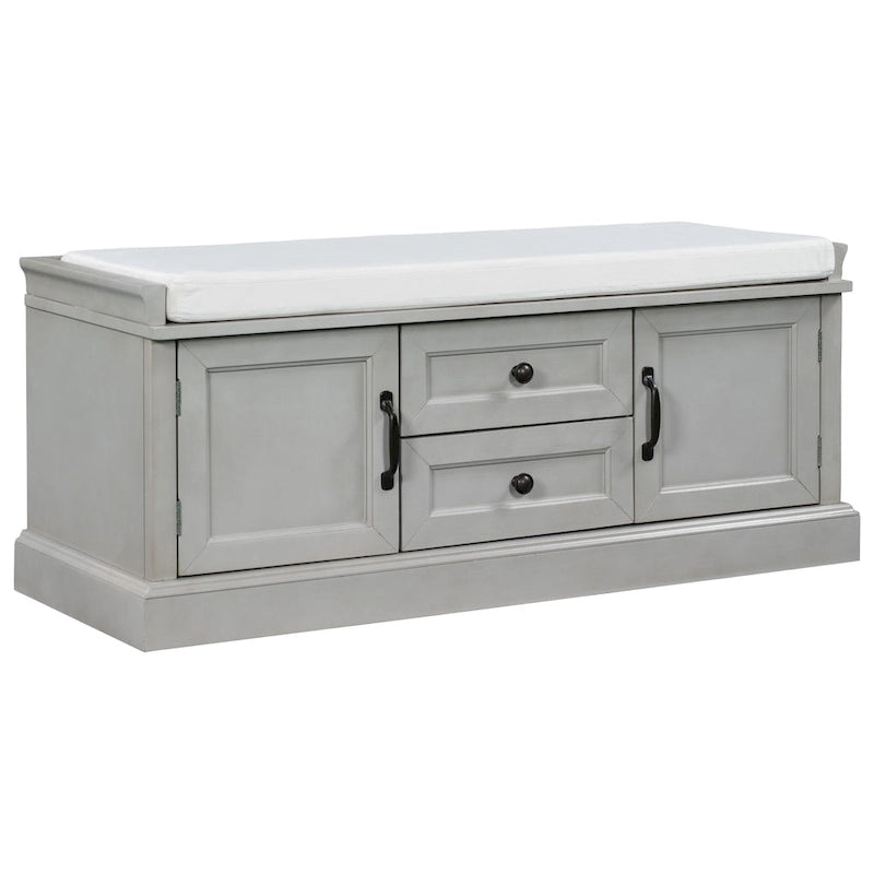 Banc à chaussures de rangement