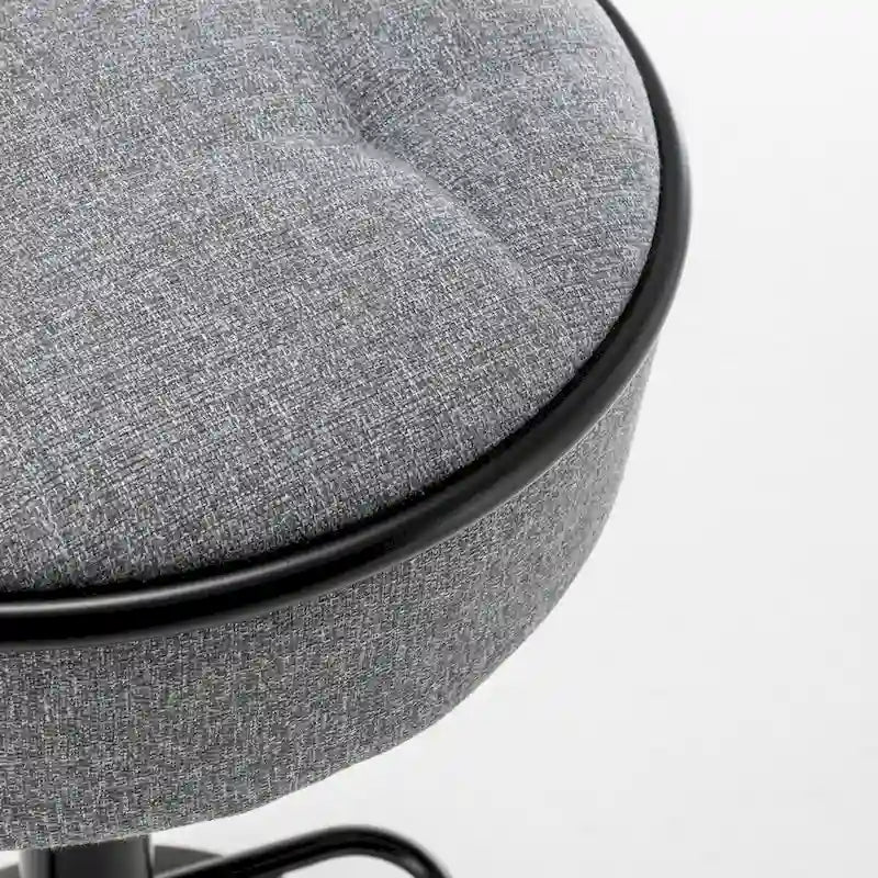 tabouret de bar rond avec rangement