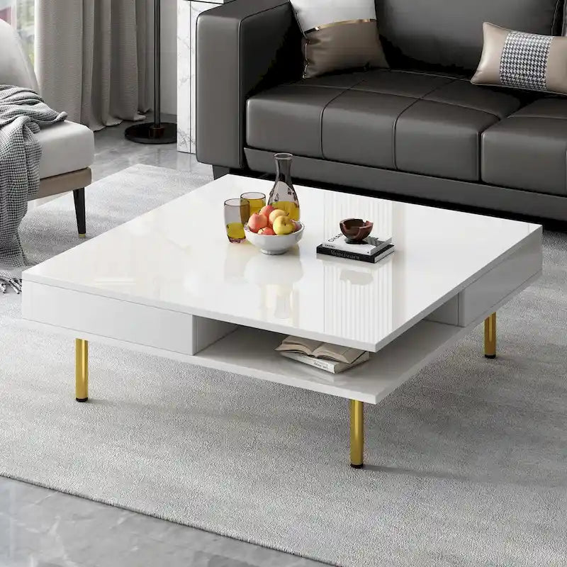 Table basse laquée