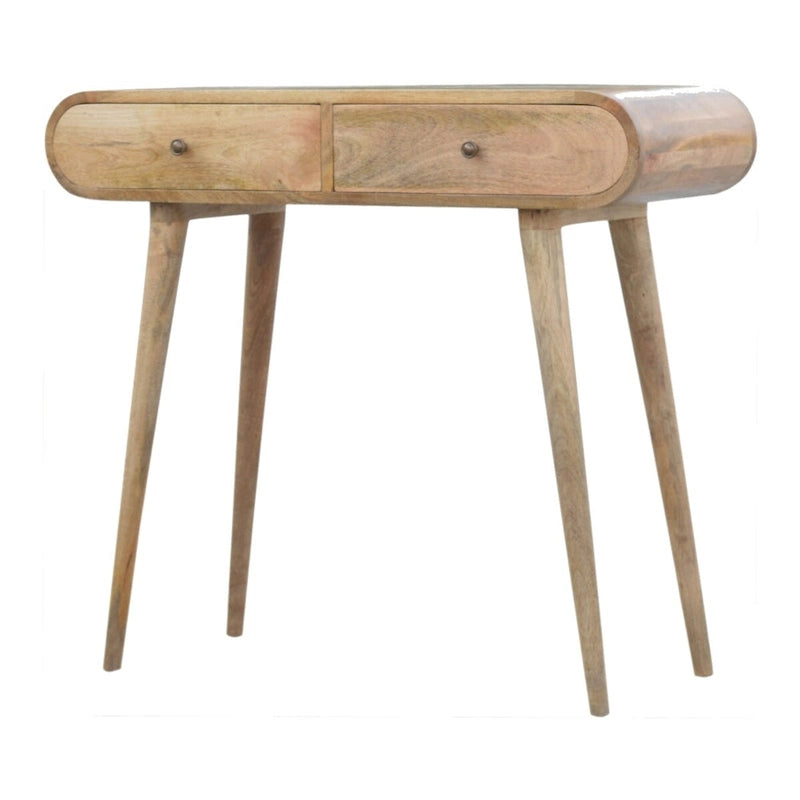 Table de contrôle en bois massif