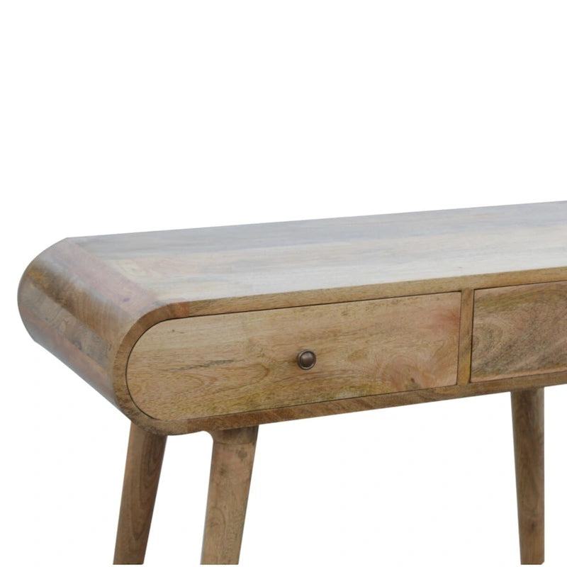 Table de contrôle en bois massif