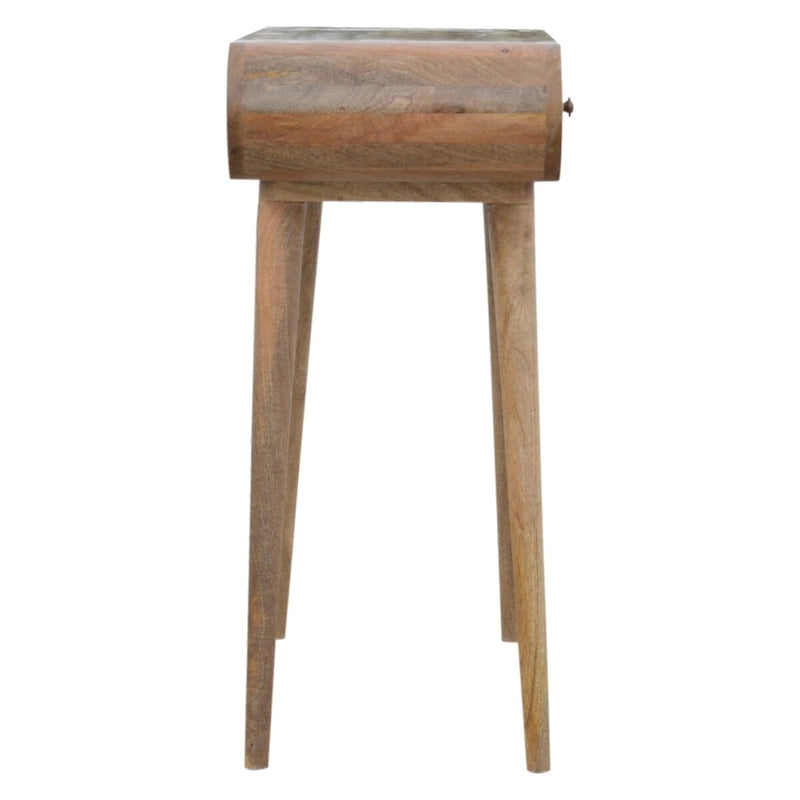 Table de contrôle en bois massif